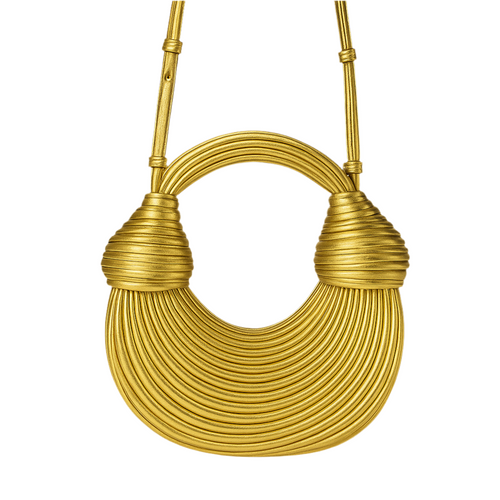 Borsa Scultura Effetto Oro – Edizione Limitata